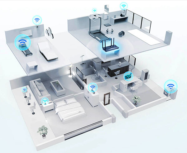 Cơ chế hoạt động của Router WiFi xuyên tường