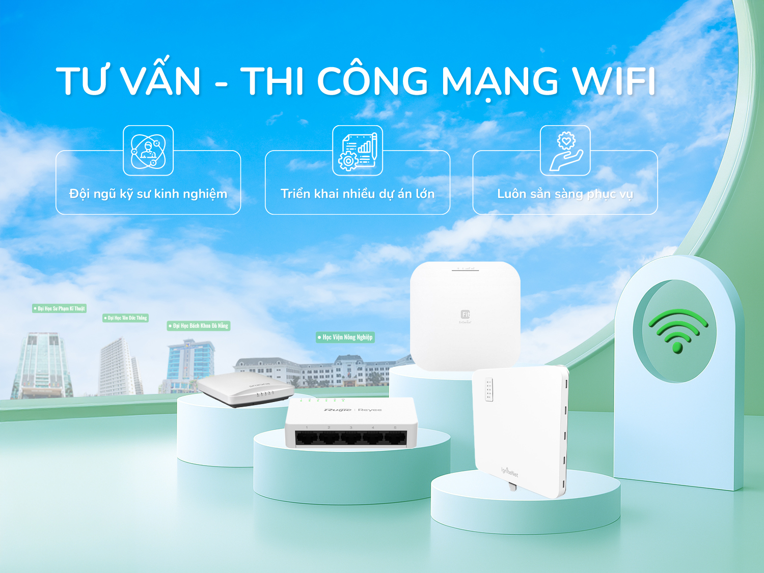 Tư vấn - Thi công mạng WiFi