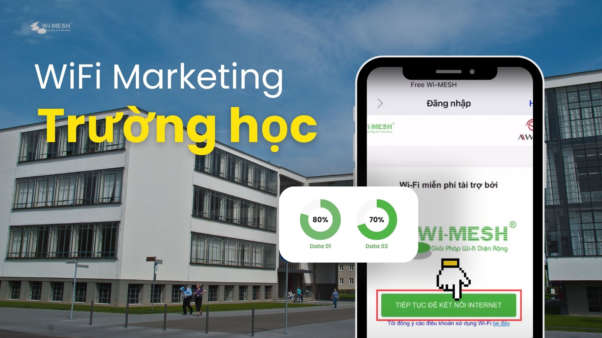 WIFI MARKETING TẠI TRƯỜNG HỌC