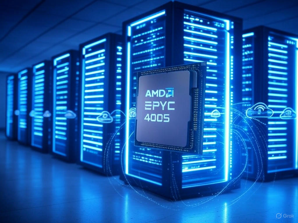AMD nhắm đến các nhà cung cấp dịch vụ lưu trữ với bộ vi xử lý EPYC 4005 giá phải chăng