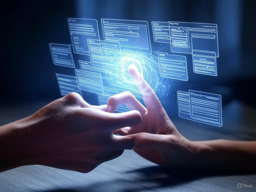 Người dùng tương tác với Copilot Vision trên màn hình Windows, hiển thị hai ứng dụng được phân tích.