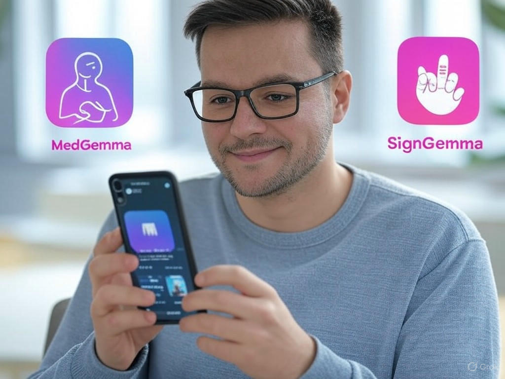 Gemma 3n chạy trên thiết bị di động