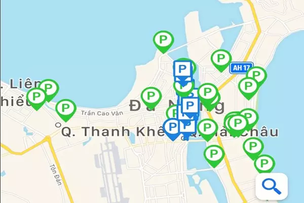 ung dung da nang parking