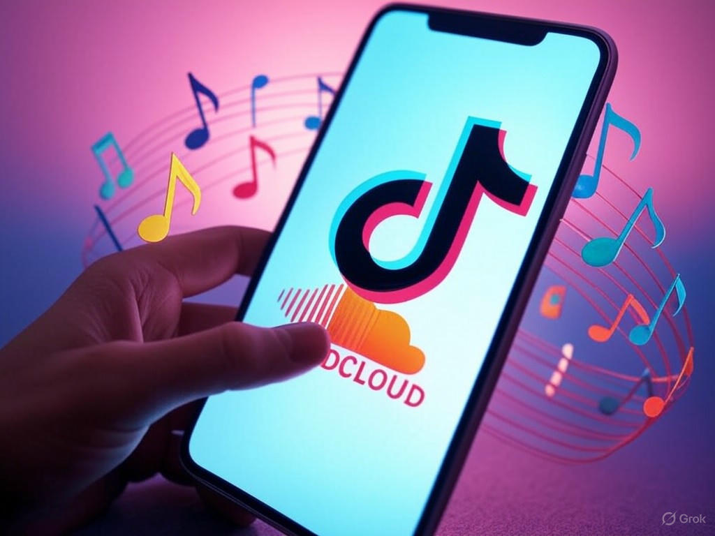 TikTok hợp tác với SoundCloud để lưu nhạc trực tiếp