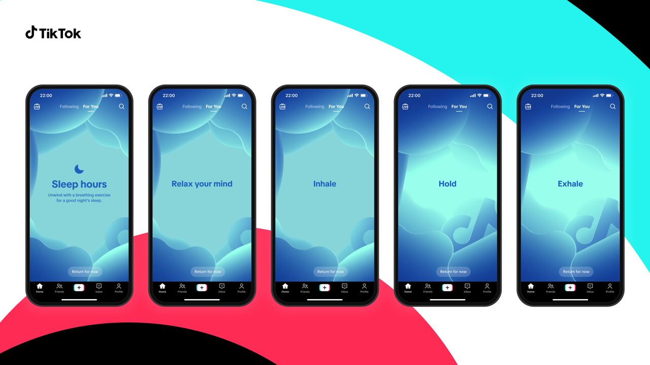 TikTok Ra Mắt Tính Năng Thiền Định Hướng Dẫn Cho Thanh Thiếu Niên Sau 22h