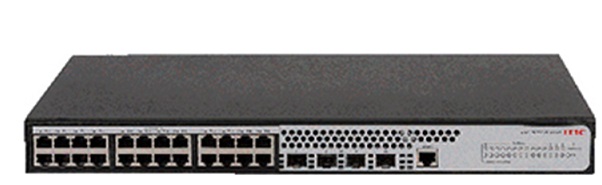 24-Port PoE Gigabit Ethernet + 4-Port 1000Base-X SFP Managed Switch H3C LS-1850V2-28P-HPWR-EI-GL