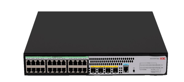 24-Port PoE Gigabit Ethernet + 4-Port 1000Base-X SFP Managed Switch H3C LS-5120V3-28P-HPWR-LI-GL