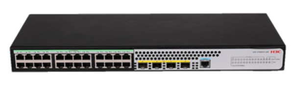 24x10/100/1000TX + 4xSFP Plus Layer 2 Gigabit Access Switch H3C S1850V2-28X