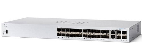 28-Port Gigabit Ethernet SFP Managed Switch CISCO CBS350-24S-4G-EU