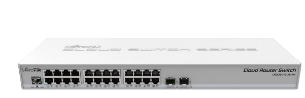 Cloud Router Switch Mikrotik CRS326-24G-2S+RM