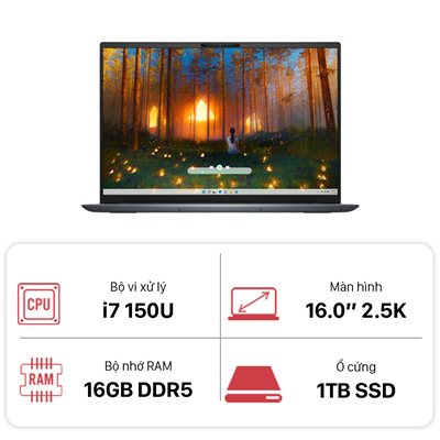 Laptop Dell Inspiron 16 5640 (N6I7512W1)