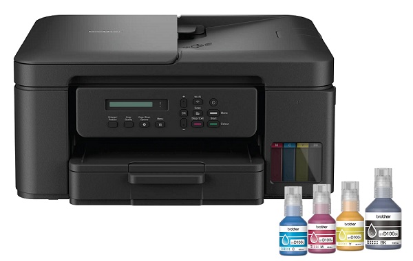 Máy in phun màu đa chức năng không dây Brother DCP-T730DW