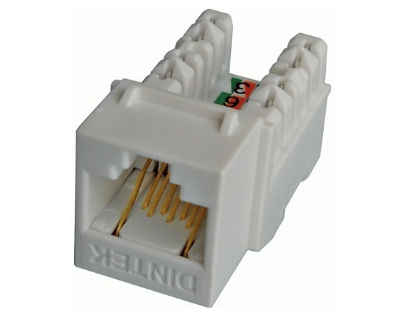 Modular Jack-Ổ cắm Dintek CAT.6 Keystone Jack (1305-04017)
